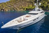 Elena V | 2004 49.9m (163’9″) Tri-Deck Steel Motor Yacht from Italian shipyard CODECASA