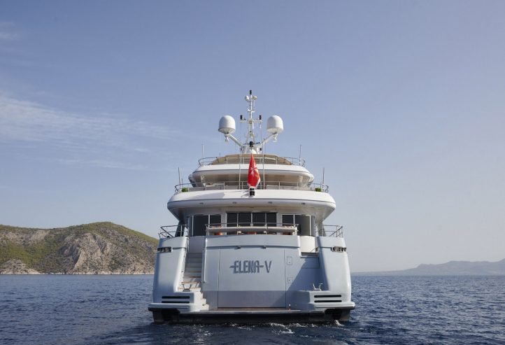 Elena V | 2004 49.9m (163’9″) Tri-Deck Steel Motor Yacht from Italian shipyard CODECASA