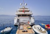 Elena V | 2004 49.9m (163’9″) Tri-Deck Steel Motor Yacht from Italian shipyard CODECASA