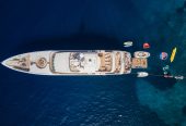 Elena V | 2004 49.9m (163’9″) Tri-Deck Steel Motor Yacht from Italian shipyard CODECASA