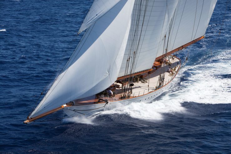 Elena of London | 2009 55m (180’4″) Luxury Cruising Steel Sail Yacht from Spanish shipyard Factoria Naval Marin