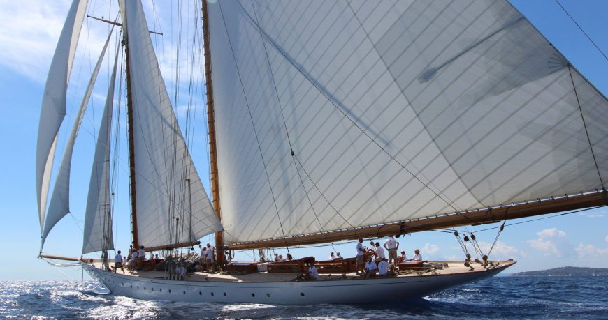 Elena of London | 2009 55m (180’4″) Luxury Cruising Steel Sail Yacht from Spanish shipyard Factoria Naval Marin