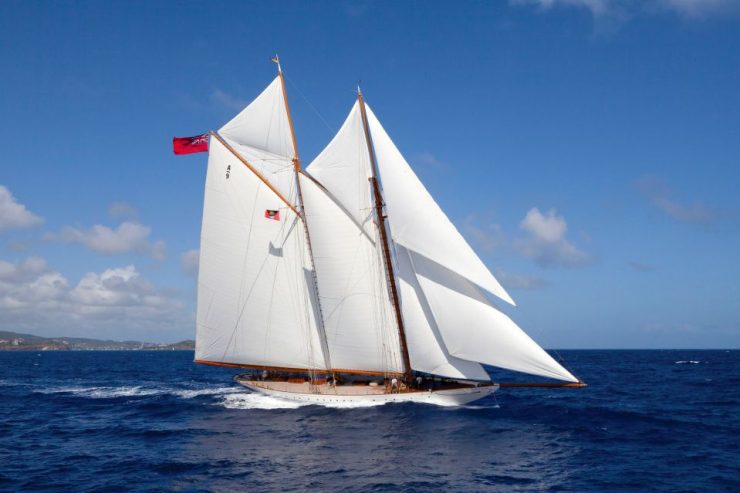 Elena of London | 2009 55m (180’4″) Luxury Cruising Steel Sail Yacht from Spanish shipyard Factoria Naval Marin