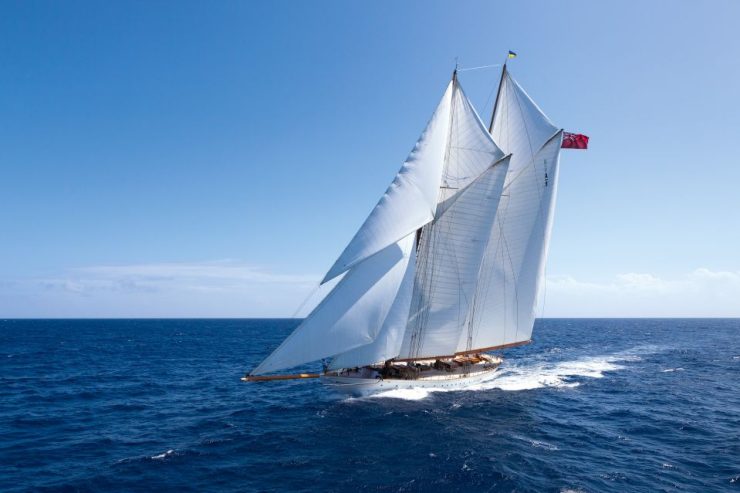 Elena of London | 2009 55m (180’4″) Luxury Cruising Steel Sail Yacht from Spanish shipyard Factoria Naval Marin