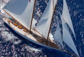 Elena of London | 2009 55m (180’4″) Luxury Cruising Steel Sail Yacht from Spanish shipyard Factoria Naval Marin