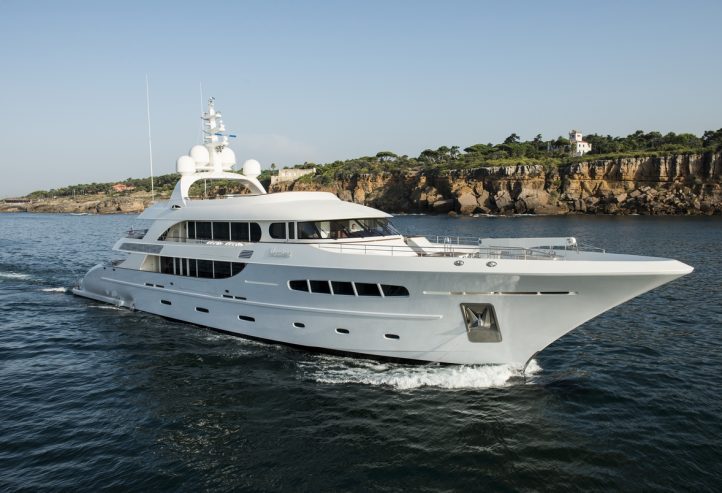 GHOST 111 | 2012 49.18m (161’4″) Luxury Aluminium Motor Yacht from Dutch shipyard ACICO YACHTS