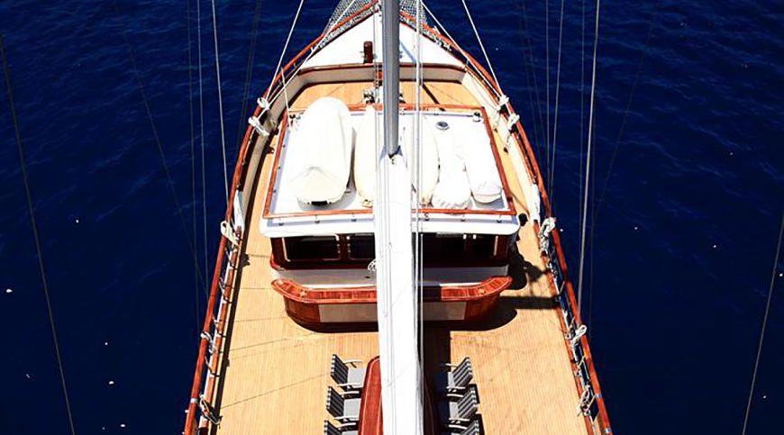 GULET NURTEN A | 2002 31m (102′) Custom Wood Gulet Sail Yacht