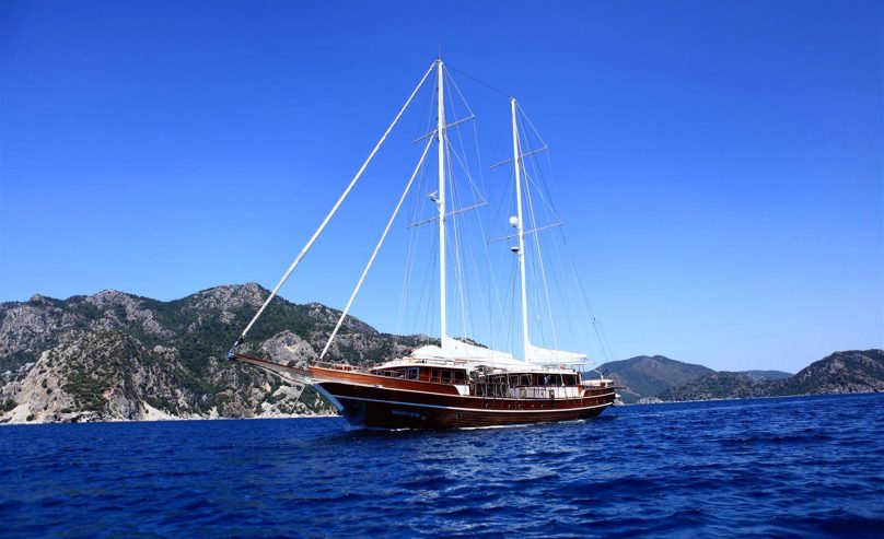 GULET NURTEN A | 2002 31m (102′) Custom Wood Gulet Sail Yacht