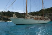 HALCYON | 1929 28.96m (95′) Classic Cruising Sail Yacht from British shipbuilder John Thornycroft