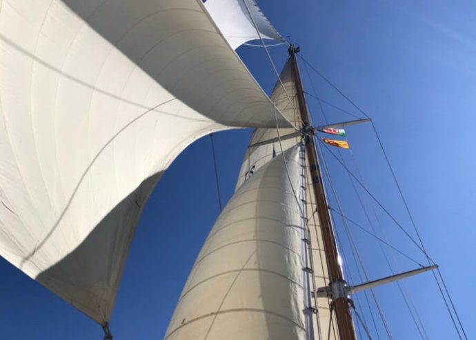 HALCYON | 1929 28.96m (95′) Classic Cruising Sail Yacht from British shipbuilder John Thornycroft