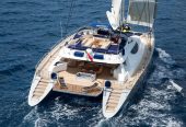 HUTIANE | 2011 32.44m (106’4″ ) Luxury Aluminium Catamaran Sail Yacht from Italian shipyard Cuneo Marine