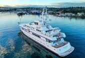 ICE BEAR | 1988 52m (171′) Classic Tri-Deck Luxury Steel Motor Yacht built by renowned Dutch shipyard Feadship