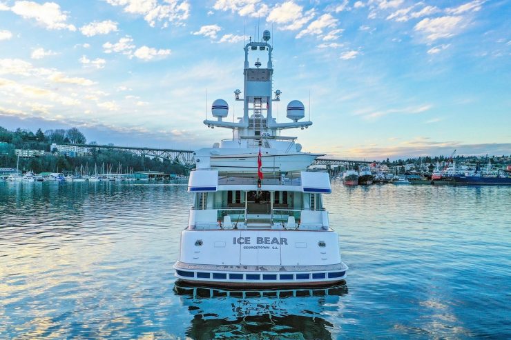 ICE BEAR | 1988 52m (171′) Classic Tri-Deck Luxury Steel Motor Yacht built by renowned Dutch shipyard Feadship