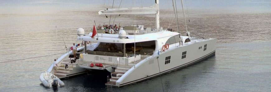 IPHARRA | 2010 31.1m (102′) Fast Cruising Aluminium Catamaran Sail Yacht from Polish shipyard Sunreef