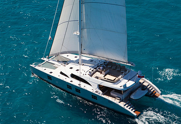 IPHARRA | 2010 31.1m (102′) Fast Cruising Aluminium Catamaran Sail Yacht from Polish shipyard Sunreef