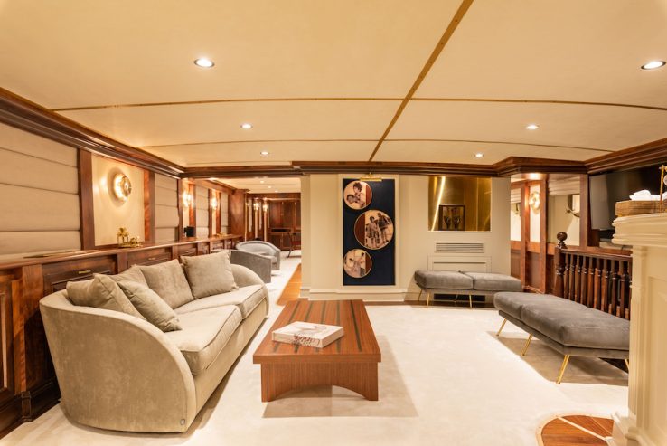 KALIZMA | 1906 50.29m (164’9″ ) Classic Tri-Deck Luxury Steel Motor Yacht from British shipyard Ramage & Ferguson