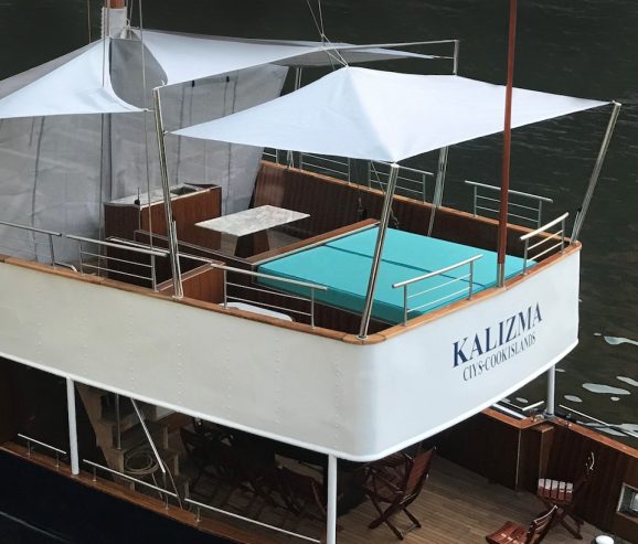 KALIZMA | 1906 50.29m (164’9″ ) Classic Tri-Deck Luxury Steel Motor Yacht from British shipyard Ramage & Ferguson