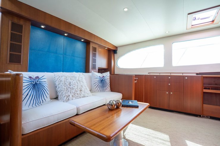 MARINA | 2008 56′3″ (17.14m) Luxury Performance Motor Yacht built by US shipyard Huckins Yacht