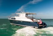 MARINA | 2008 56′3″ (17.14m) Luxury Performance Motor Yacht built by US shipyard Huckins Yacht