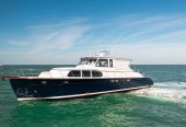 MARINA | 2008 56′3″ (17.14m) Luxury Performance Motor Yacht built by US shipyard Huckins Yacht