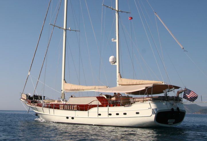 MEIN SCHATZ | 2005 30m (98′) Ketch Sail Yacht from Turkish shipyard Yener Yachts