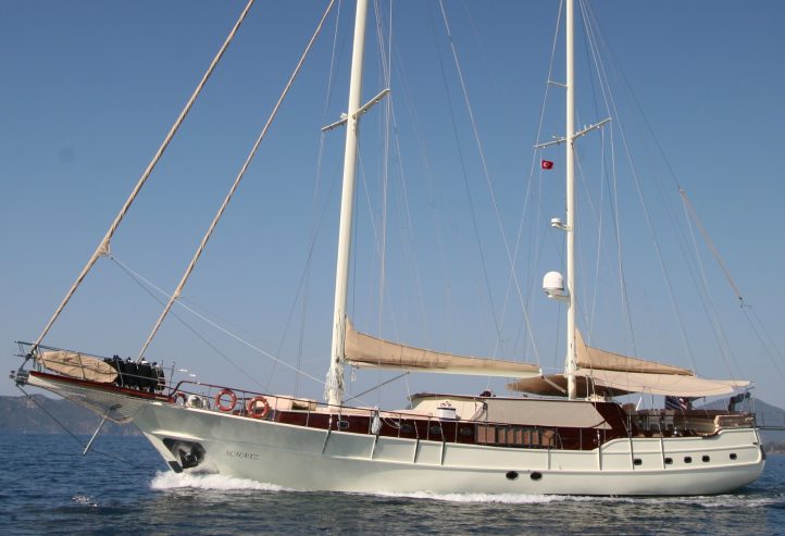 MEIN SCHATZ | 2005 30m (98′) Ketch Sail Yacht from Turkish shipyard Yener Yachts