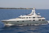 MOSAIQUE | 2002 49.9m (163’9″) Luxury Tri-Deck Steel Motor Yacht from Turkish shipyard TURQUOISE