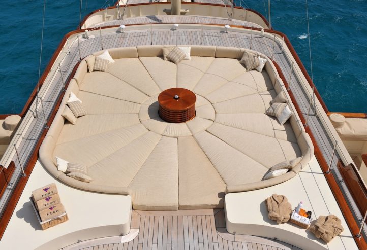 NERO | 2008 90.1m (295’7″) Luxury Steel Motor Yacht from shipyard Corsair Yachts