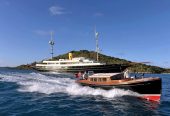 NERO | 2008 90.1m (295’7″) Luxury Steel Motor Yacht from shipyard Corsair Yachts