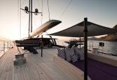 NGONI | 2017/2022 190ft (58m) Luxury Sloop Sail Yacht built by Dutch shipyard Royal Huisman