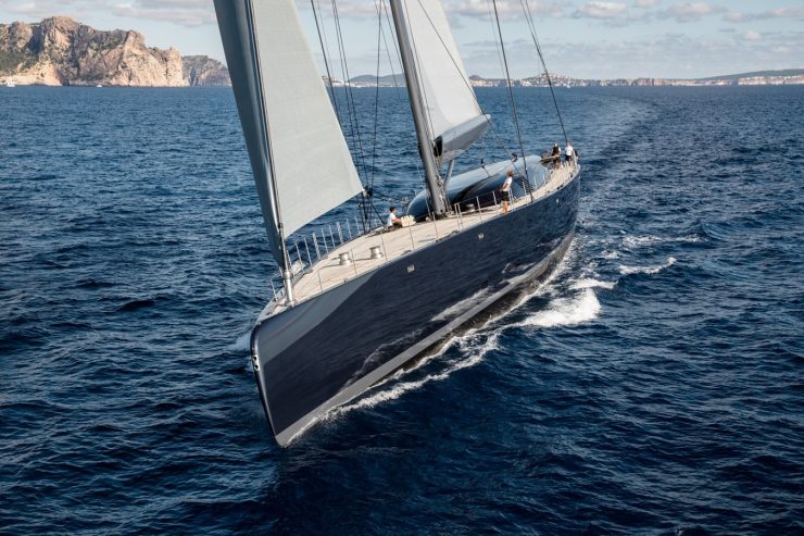 NGONI | 2017/2022 190ft (58m) Luxury Sloop Sail Yacht built by Dutch shipyard Royal Huisman