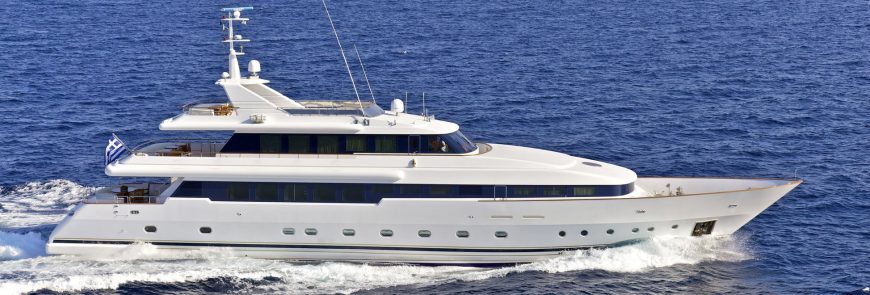 O’RION | 2004 41m (134’6″) Luxury Tri-Deck Motor Yacht from Italian shipyard Siar Moschini