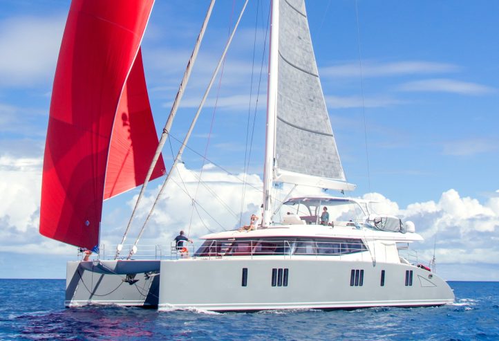 ORION | 2017 22.56m (74′) Luxury Flybridge Catamaran Sail Yacht from Polish shipyard SUNREEF