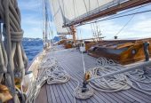 PURITAN | 1930 38.4m (125’9″) Classic Steel Schooner Cruising Sail Yacht from American shipyard Electric Boat