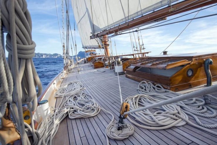 PURITAN | 1930 38.4m (125’9″) Classic Steel Schooner Cruising Sail Yacht from American shipyard Electric Boat