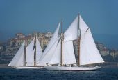 PURITAN | 1930 38.4m (125’9″) Classic Steel Schooner Cruising Sail Yacht from American shipyard Electric Boat