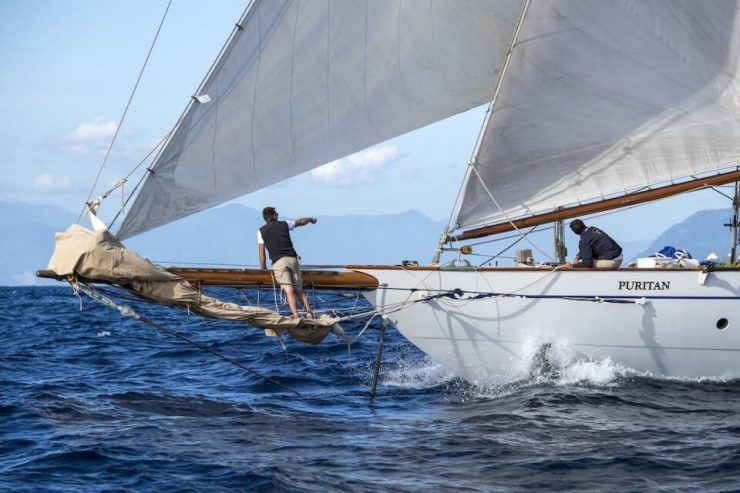 PURITAN | 1930 38.4m (125’9″) Classic Steel Schooner Cruising Sail Yacht from American shipyard Electric Boat