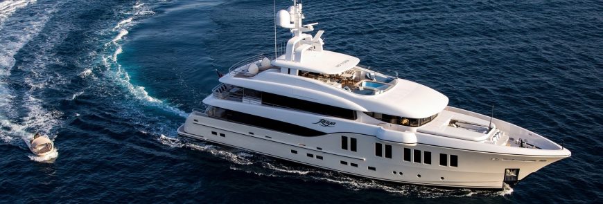 RÜYA | 2016 41.29m (135’6″) Luxury Tri-Deck Motor Yacht from Turkish shipyard ALIA YACHTS