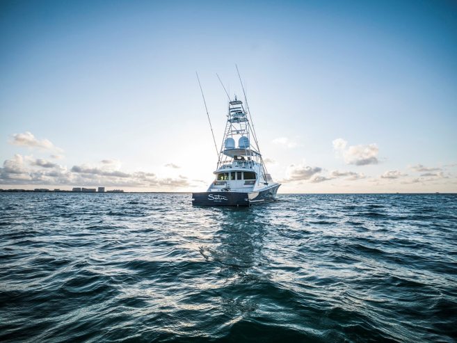 SATU | 2012 90ft (27m) Luxury Sportfish Motor Yacht built by NZ shipyard Yachting Developments NZ