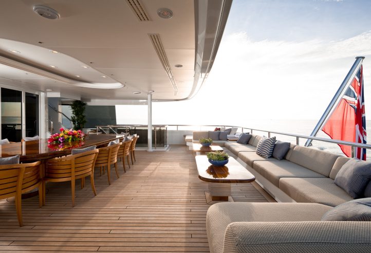 SCOTT FREE | 2009 60m (196’10”) Luxury Tri-Deck Steel Motor Yacht from German shipyard Abeking & Rasmussen