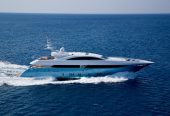 SEA WOLF | 2008 41.56m (136’4″) Performance Aluminium Luxury Motor Yacht from Italian shipyard Mondomarine