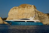 SEA WOLF | 2008 41.56m (136’4″) Performance Aluminium Luxury Motor Yacht from Italian shipyard Mondomarine