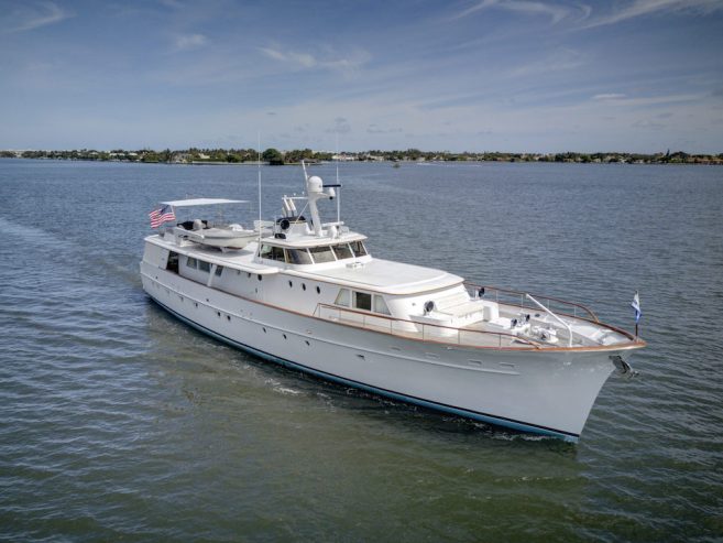 SOVEREIGN | 1966 29.57m (97′) Classic Luxury Aluminium Motor Yacht from American shipyard Burger Boat Company