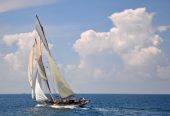 SUNSHINE | 2003 36.85m (120’8″ ) Modern Schooner Steel Sail Yacht from Myanmar Shipyards