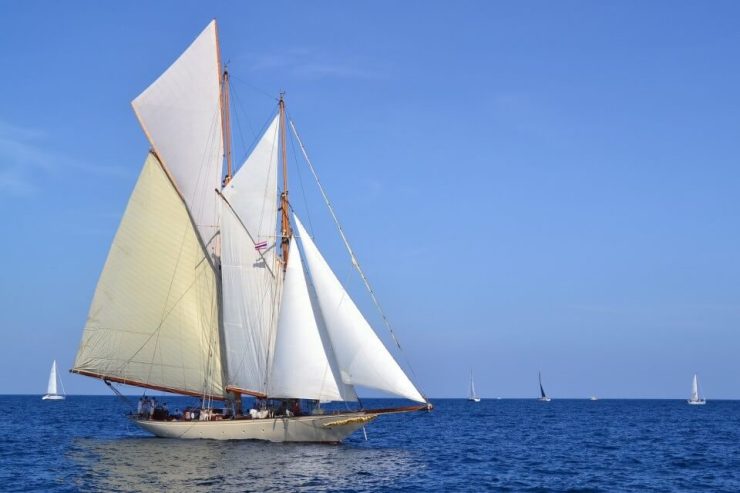 SUNSHINE | 2003 36.85m (120’8″ ) Modern Schooner Steel Sail Yacht from Myanmar Shipyards