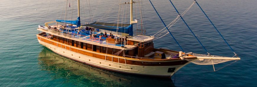 TAJNA MORA | 2007 31m (102′) Custom Traditional Wood Gulet Sail Yacht