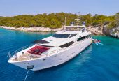 WHITE PEARL I | 2010 33.91m (111’2″ ) Performance Flybridge Motor Yacht from British shipyard Sunseeker