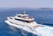 WHITE PEARL I | 2010 33.91m (111’2″ ) Performance Flybridge Motor Yacht from British shipyard Sunseeker