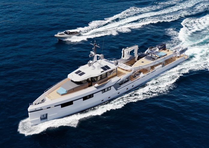 YS53 (New Build) | 2024 175ft (53m) Luxury Explorer Steel Motor Yacht from Damen Yachting