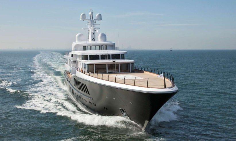 AIR | 2011 81m (265’7″) Luxury Modern Classic Steel Motor Yacht from renowned Dutch shipyard FEADSHIP